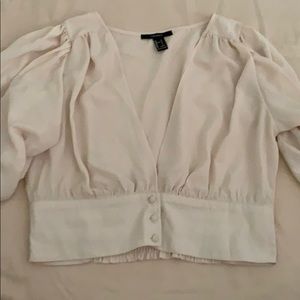 Forever 21 ballon sleeve blouse